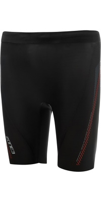 2026 Zone3 Premium Aerodome Elite 5/3mm Neoprene Buoyancy Swim Shorts NA18MBSP101 - Black / Red