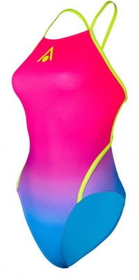 2025 Aquasphere Womens Essential Diamond Back Adjustable Swim Suit SW4739907 - Multicolour / Yellow