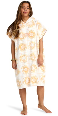2025 Billabong Womens Hooded Towel EBJAA00132 - Salt Crystal
