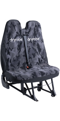 2026 Dryrobe Double Car Seat Cover DRDCSC - Black / Camo