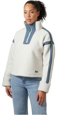 2025 Helly Hansen Womens Imperial Pile Zip Pullover 49581 - Snow