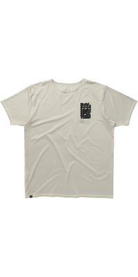 2025 Mystic Mens Boarding Short Sleeve Rash Vest 35001.250761 - Sand