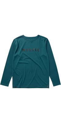2026 Mystic Mens Star Long Sleeve Quick Dry Rash Vest 35001.250202 - Teal