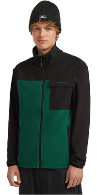 2025 ONeill Mens FWCPeak Polartec Hyperfleece 2350131 - Emerald Envy Colour Block