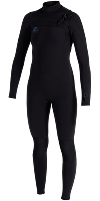 2026 ONeill Womens ORiginal RG8 5/4mm Chest Zip Wetsuit 5675 - Black