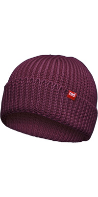 2026 Red Paddle Co Flow Organic Cotton Beanie Hat 002-009-005-0032 - Rich Burgundy