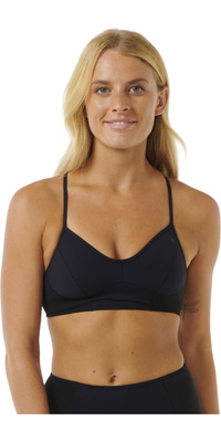 2025 Rip Curl Womens Mirage Ultimate Bikini Top 0KIWSW - Black