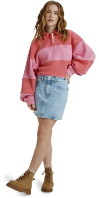 2025 Roxy Womens Rain Mini Skirt ERJDK03038 - Beau Blue