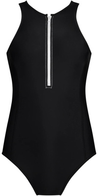 2026 Wallien Womens Yemaya One Piece Swimsuit 102022026 - Black