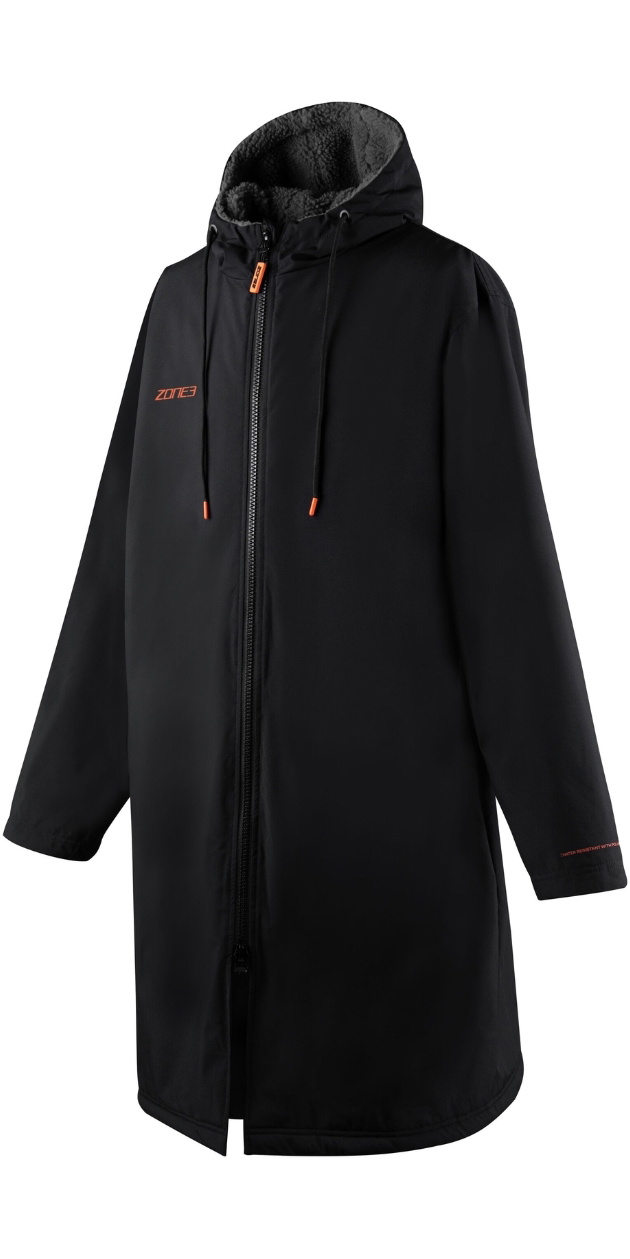 2026 ZONE3 Active-Flex Parka Robe CW25URPCR101 - Black / Orange ...