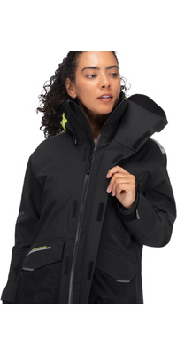 2026 Zhik Womens OFS700 Offshore Sailing Jacket JKT-0700-W-BLK - Black