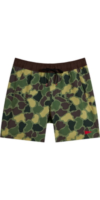 2026 Florence Marine X Standard Issue Elastic Short FMBS00041 - Tropic Green Camo