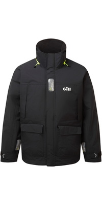 2026 Gill Mens OS3 Coastal Cruising Sailing Jacket OS34J - Black