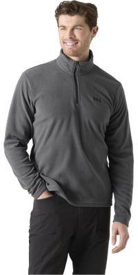 2026 Helly Hansen Mens Daybreaker 1/2 Zip Fleece 48286 - Thunder Grey