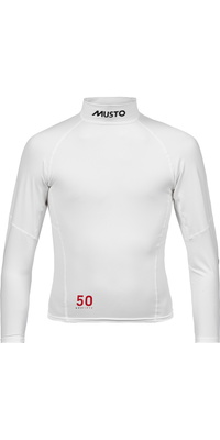 2026 Musto Junior Championship Rash Vest 82107 - White