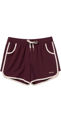 2026 Mystic Womens Tora Boardshort 35127.25061 - Oxblood Red