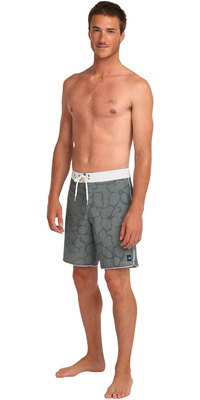 2026 ONeill Mens Hyperfreak Mysto Scallop 19 Boardshorts 2800232 - Mulled Basil Mysto Scallop