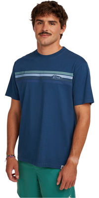 2026 ONeill Mens ORiginals Front Stripe T-Shirt 2850354 - English Evening