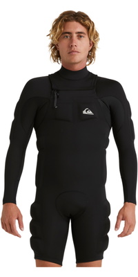 2026 Quiksilver Mens Highline Pro Impact Spring Long Sleeve Shorty EQYWP03012 - Black