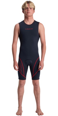 2026 Quiksilver Mens Mercury 2.5mm Short John Wetsuit 25AW261600 - Salsa