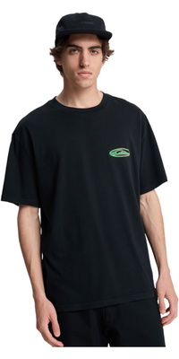 2026 Quiksilver Mens Quikglobe Short Sleeve Tee EQYZT08295 - Black