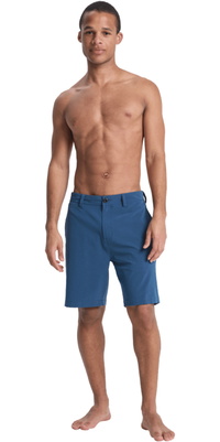 2026 Quiksilver Mens Union Heather Amph 19 Shorts EQYHY03877 - Dark Denim Heather