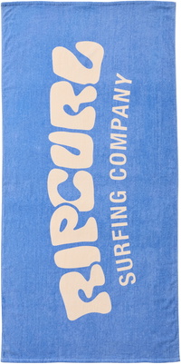 2026 Rip Curl Graphic Standard Towel 01OWTO - Blue / Natural
