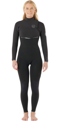2026 Rip Curl Womens E-Bomb 3/2mm Zip Free Wetsuit 16MWFS - Black