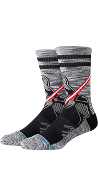 2026 Stance Unisex Darth Crew Socks A556A25DAR - Black