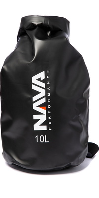 2026 Nava Performance 10L Drybag With Shoulder Strap NAVA006 - Black