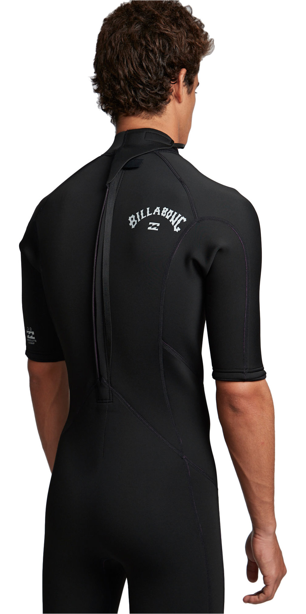 2020 Billabong Mens Absolute 2mm Back Zip Short Sleeve Wetsuit S42M69