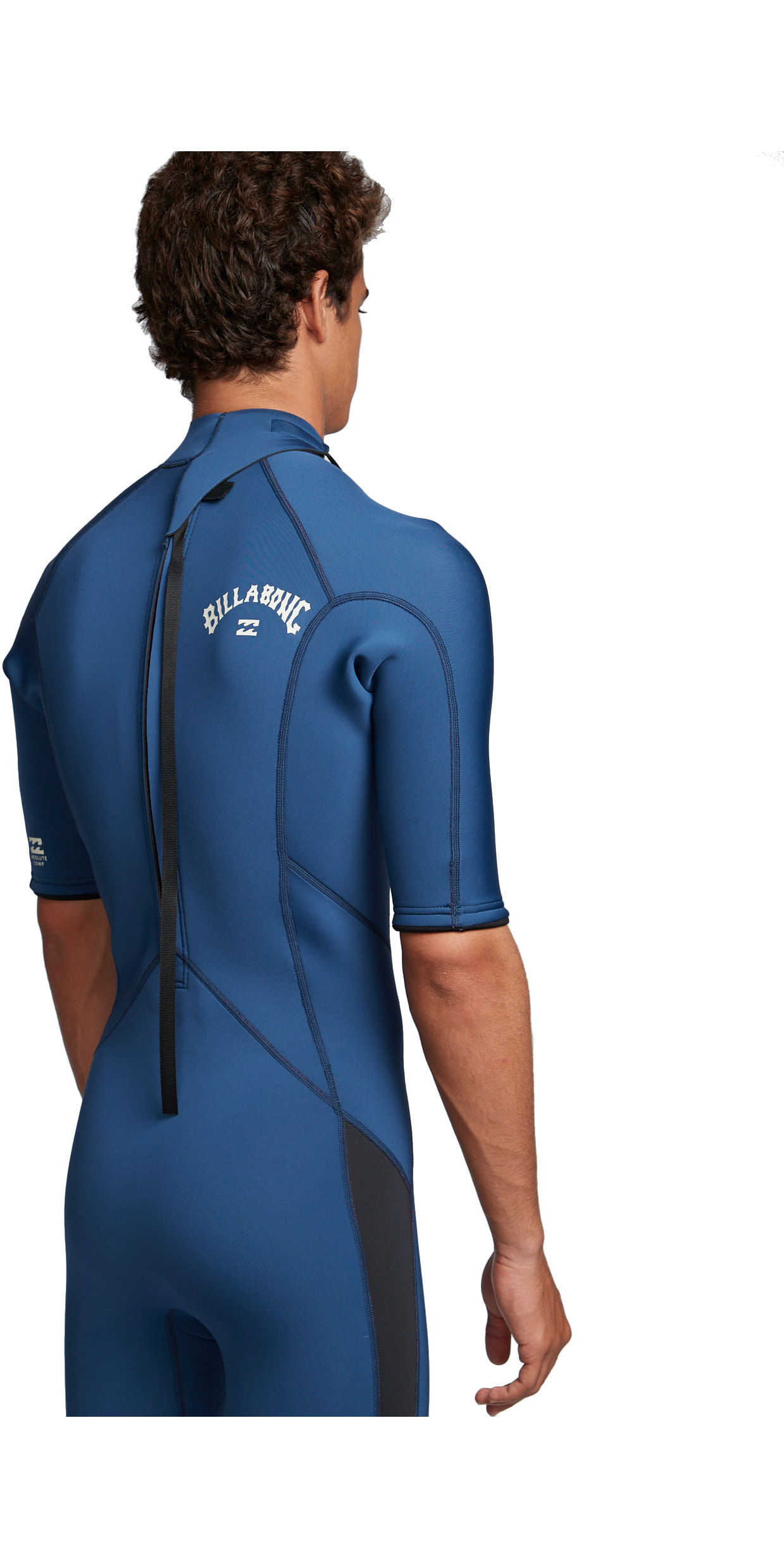 2020 Billabong Mens Absolute 2mm Back Zip Short Sleeve Wetsuit S42M69