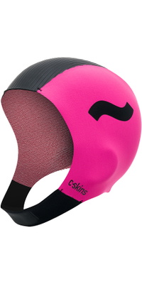 2026 Swim Research Freedom 3mm Swim Cap C-HOSR - Black / Pink