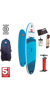 2026 Red Paddle Co 102 Ride MSL Stand Up Paddle Board, Bag & Pump 001-001-001-0109 - Blue