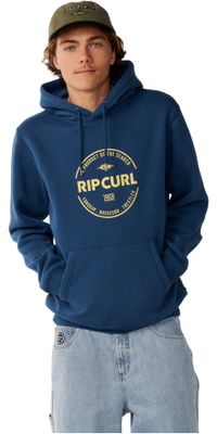 2026 Rip Curl Mens Staple Hoodie 0CKMFL - Light Navy