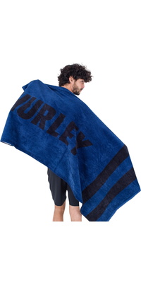 2026 Hurley Fastlane 2 Stripe Towel AMAX23Q1FT - Poseidon Blue
