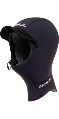 2026 Gul Flexor Yulex 3mm Hood HO0312-BKBK - Black