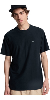 2026 Quiksilver Mens Slub Roundneck T-Shirt EQYKT04391 - Black
