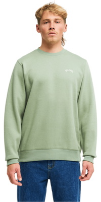 2026 Billabong Mens Arch Crew Sweatshirt EBYFT00146 - Sea Spray