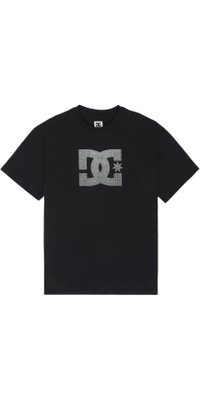 2026 DC Shoes Mens DC Stras Star T-Shirt EDYZT04457 - Black