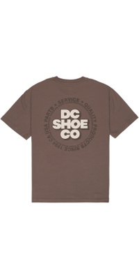 2026 DC Shoes Mens Work Circle T-Shirt EDYZT04495 - Morel