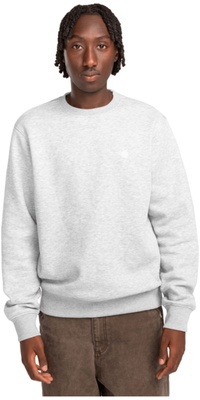 2026 Element Mens Icon Embroidery Crew Sweatshirt ELYFT00197 - Mid Grey Heather
