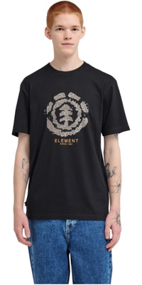 2026 Element Mens Rokys T-Shirt ELYZT00695 - Flint Black