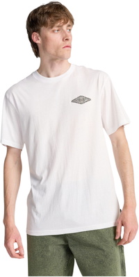 2026 Billabong Unisex Crayon Wave T-Shirt EBYZT00525 - White
