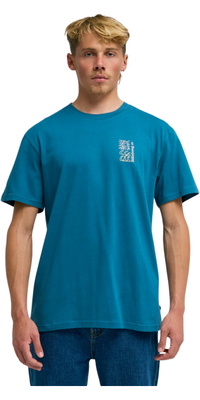 2026 Billabong Mens The Feeling T-Shirt EBYZT00564 - Real Teal