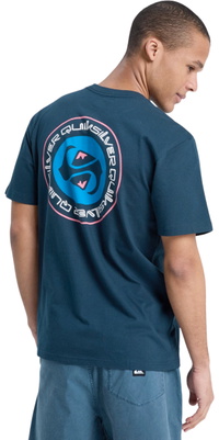 2026 Quiksilver Mens Ev Duality T-Shirt EQYZT08290 - Dark Navy