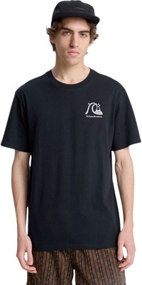2026 Quiksilver Mens Evo Original T-Shirt EQYZT08263 - Black