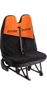 2026 Dryrobe Double Car Seat Cover DRDCSC - Black / Orange