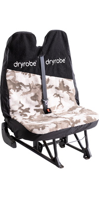2026 Dryrobe Double Car Seat Cover DRDCSC - Sand Camo / Black