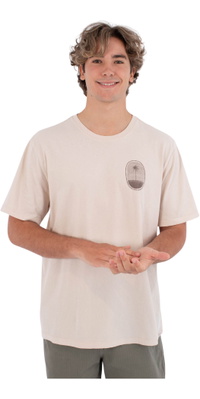 2026 Hurley Mens Seclusion T-Shirt HSP26MMTS08556073 - Off-white